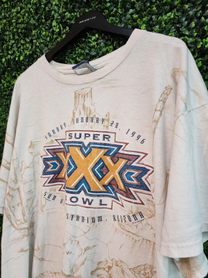 VINTAGE SUPER BOWL XXX AOP TEE