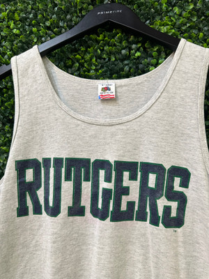 VINTAGE RUTGERS FRUIT OF THE LOOM TANK TOP