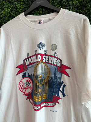DS VINTAGE NEW YORK YANKEES 1999 WORLD SERIES TEE
