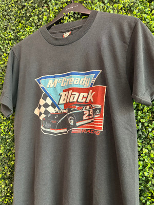 VINTAGE MCCREADY/BLACK SCREEN STARS TAG TEE