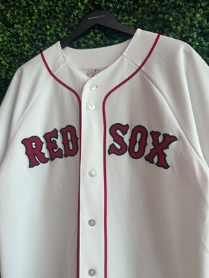 VI NTAGE JASON VARITEK BOSTON RED SOX MAJESTIC JERSEY