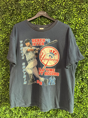 DEREK JETER 2009 YANKEES ALL TIME HIT RECORD TEE