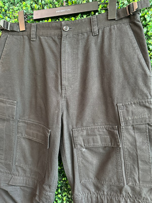 BALENCIAGA CONVERTIBLE CARGO PANTS