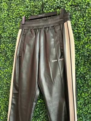PALM ANGELS LEATHER EFFECT PANT (SZ S)