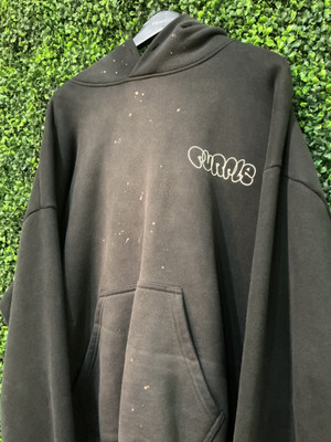 PURPLE BRAND FLEECE OVERSIZED HOODIE (SZ L)