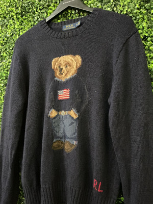 POLO RALPH LAUREN USA BEAR SWEATER
