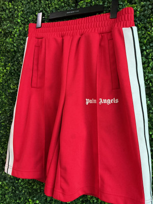 PALM ANGELS CLASSIC TRACK SHORTS RED (M)”