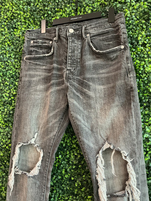 PURPLE BRAND DENIM JEANS BLK (SZ 30)