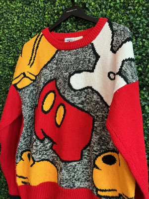 VINTAGE MICKEY MOUSE WOOL SWEATER