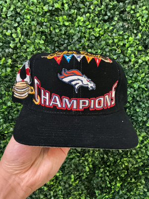 VINTAGE DENVER BRONCOS SUPER BOWL XXXII LOGO ATHLETIC SNAPBACK
