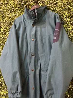 VINTAGE THE NORTH FACE STOWAWAY III BLUE PARKA