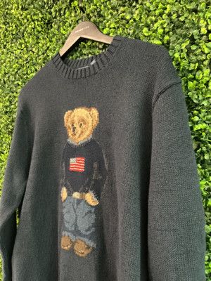 BRAND NEW POLO RALPH LAUREN USA BEAR SWEATER