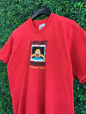 VINTAGE BART SIMPSON STANLEY DESANTIS LENTICULAR  TEE