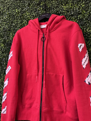 OFF WHITE CABIN BAGGAGE HOODIE