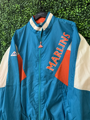 VINTAGE FLORIDA MARLINS APEX ONE WINDBREAKER