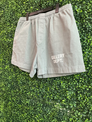 GALLERY DEPT GRAY COTTON ZUMA SHORTS (SZ XXL)
