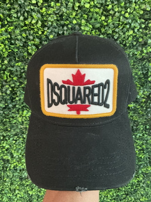 D SQUARED DISRTRESSED CAP