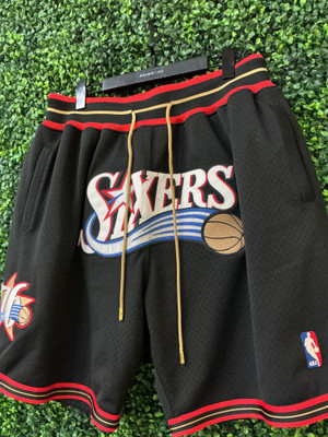 JUST DON x MITCHELL NESS PHILADELPHIA 76ERS SHORTS
