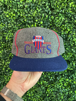 VINTAGE NEW YORK GIANTS WOOL THE GAME SNAPBACK