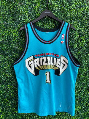 Men's Bryant Reeves Turquoise Vancouver Grizzlies Classics 1995-96 Jersey -  Sporty Threads