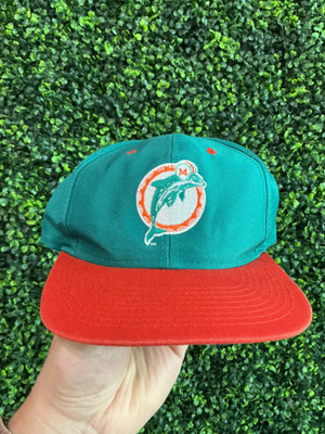 VINTAGE MIAMI DOLPHINS LOGO 7 SNAPBACK