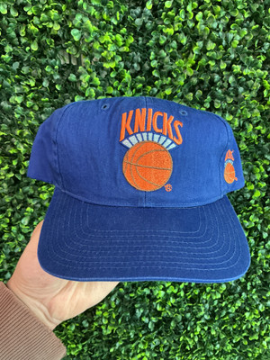 RARE VINTAGE NEW YORK KNICKS BLOCKHEAD SNAPBACK