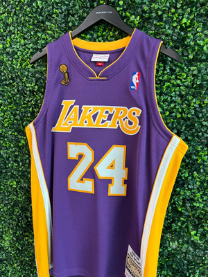 AUTHENTIC KOBE BRYANT LOS ANGELES LAKERS 08-09 NBA CHAMPIONS JERSEY