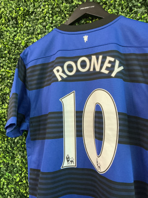 WAYNE ROONEY 2011-12 MANCHESTER UNITED NIKE AWAY KIT