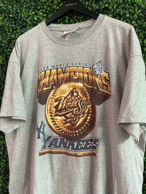 VINTAGE NEW YORK YANKEES 1998 WORLD SERIES CHAMPIONS CSA TEE