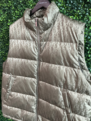 DIOR OBLIQUE JACQUARD OLIVE VEST