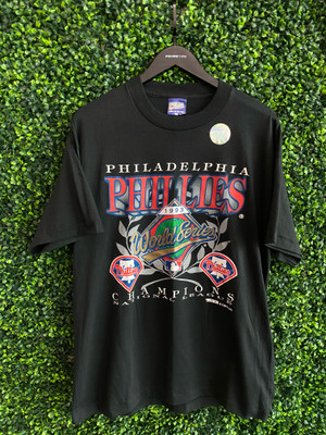 DEADSTOCK VINTAGE PHILADELPHIA PHILLIES 93 WORLD SERIES CHAMPIONS TEE