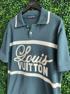 LOUIS VUITTON EMBROIDERED POLO SHIRT