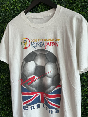 VINTAGE 2002 FIFA WORLD CUP KOREA JAPAN  TEE