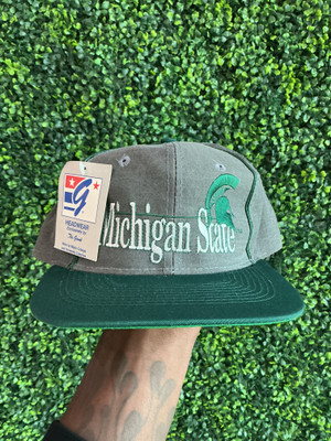 DEADSTOCK VINTAGE MICHIGAN STATE THE GAME SNAPBACK