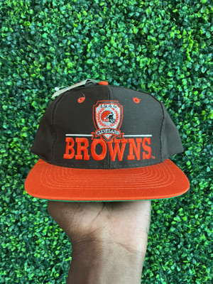 DEADSTOCK VINTAGE CLEVELAND BROWNS THE GAME SNAPBACK