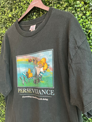 VINTAGE HOMER SIMPSON PERSEVERANCE TEE (SZ XL)