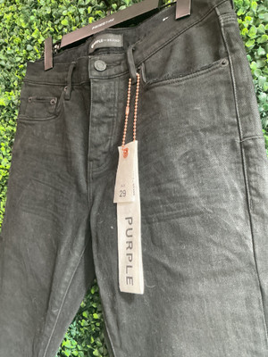 PURPLE BRAND BLACK DENIM JEANS (SZ 29)