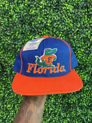 DEADSTOCK VINTAGE FLORIDA GATORS THE GAME BLUE/ORANGE SNAPBACK