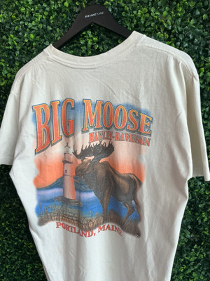 VINTAGE HARLEY DAVIDSON BIG MOOSE PORTLAND MAINE