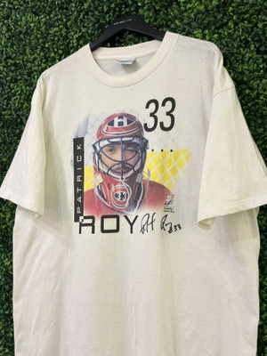VINTAGE PATRICK ROY MONTREAL CANADIENS TEE
