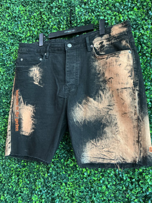 KSUBI DENIM ACID WASH  SHORTS (SZ 36)