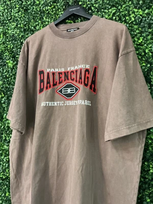BALENCIAGA AUTHENTIC JERSEY APPAREL TEE