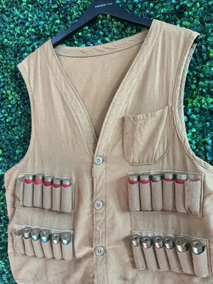 VINTAGE TAN HUNTERS VEST