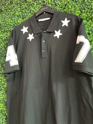 GIVENCHY STARS POLO BLACK