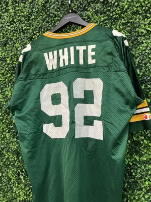 VINTAGE REGGIE WHITE GREEN BAY PACKERS CHAMPION JERSEY
