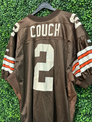 VINTAGE TIM COUCH CLEVELAND BROWNS AUTHENTIC PUMA JERSEY