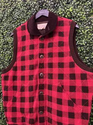 RALPH LAUREN DENIM & SUPPLY PLAID VEST