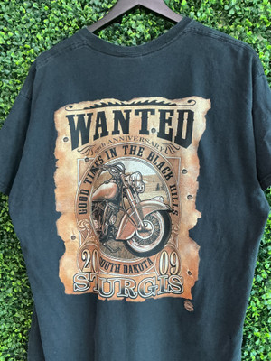 HARLEY DAVIDSON 69TH ANNIVERSARY WANTED POSTER