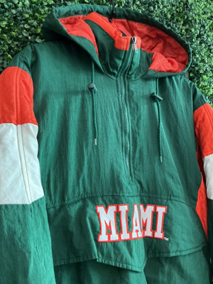 VINTAGE MIAMI HURRICANES MAJESTIC PARKA