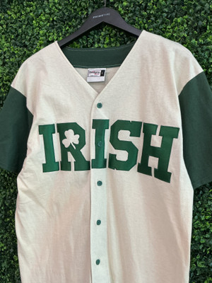 NOTRE DAME FIGHTING IRISH AUTHENTIC BADGER SPORTS BASEBALL JERSEY